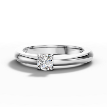 Round Solitaire Ring
