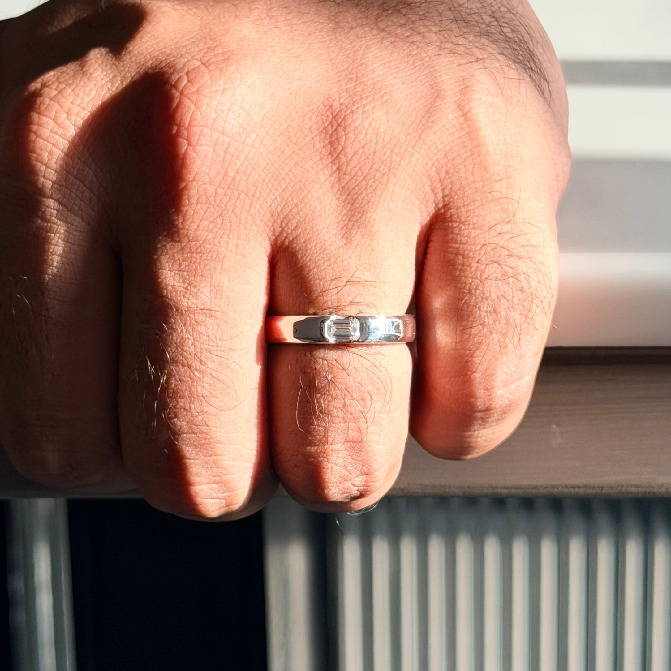 Chunky Emerald Ring