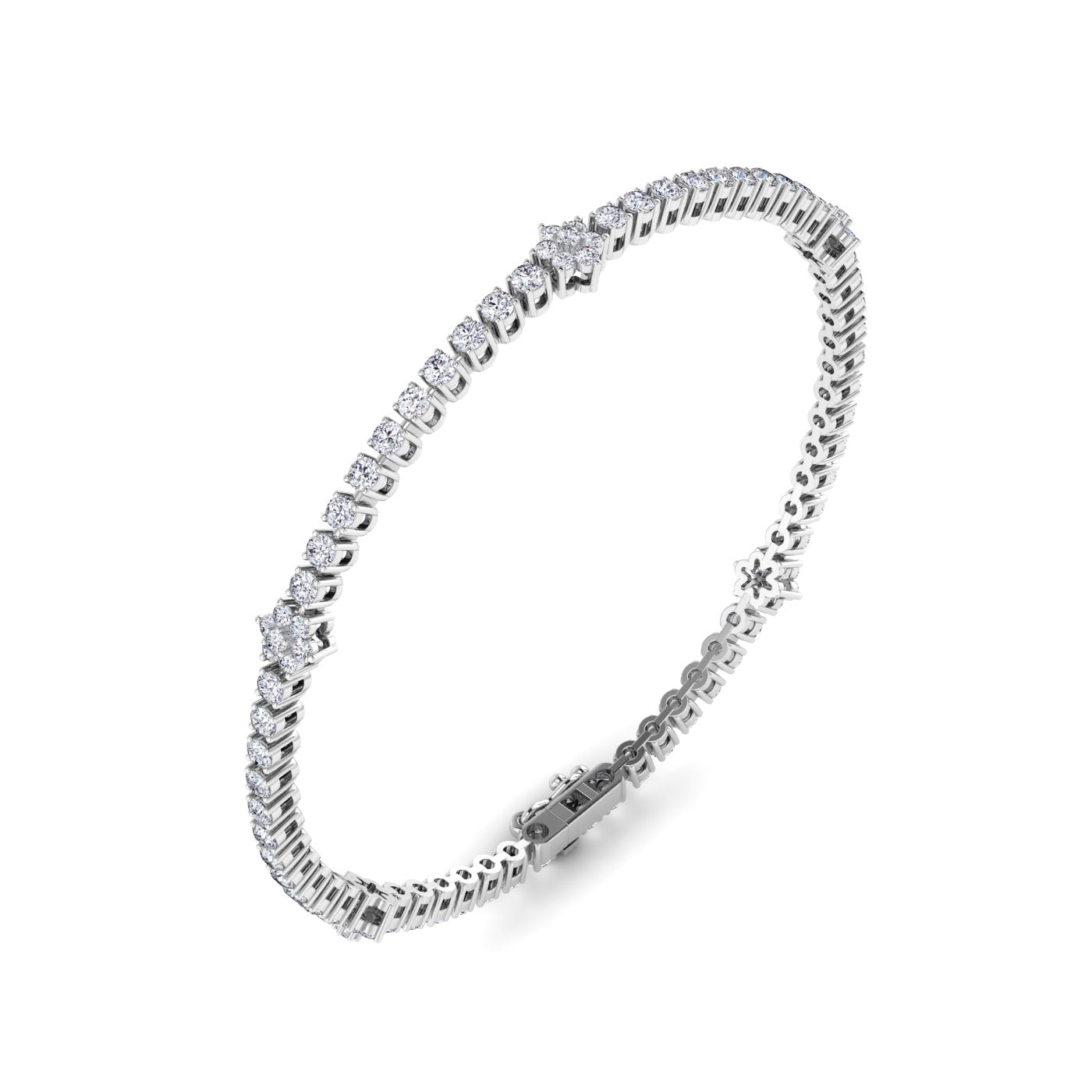 Starburst Tennis Bracelet