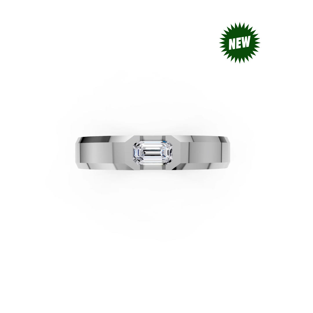 Chunky Emerald Ring