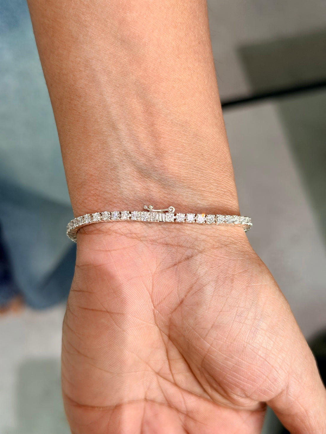 Girija's Tennis Bracelet