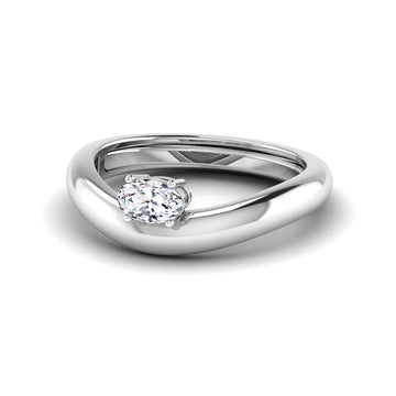 Bubble Oval Ring