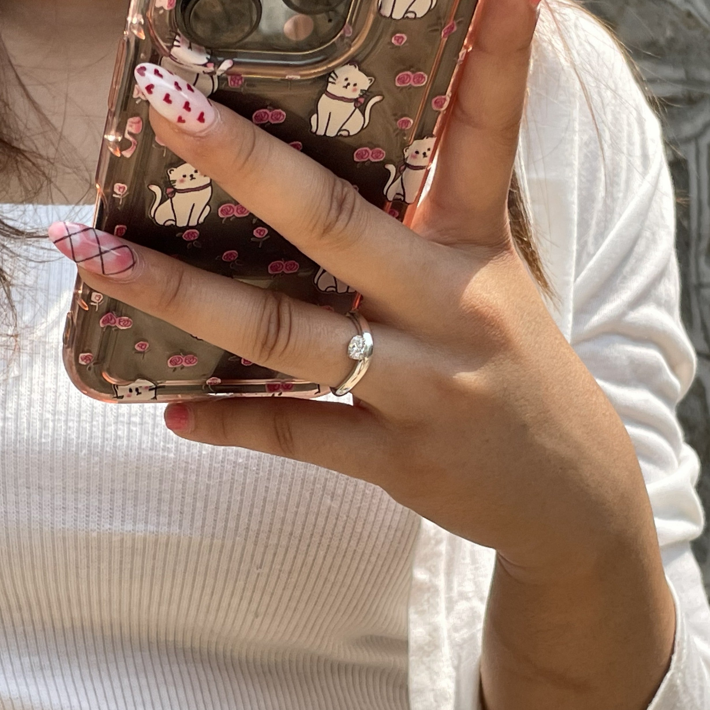 Bubble Oval Ring