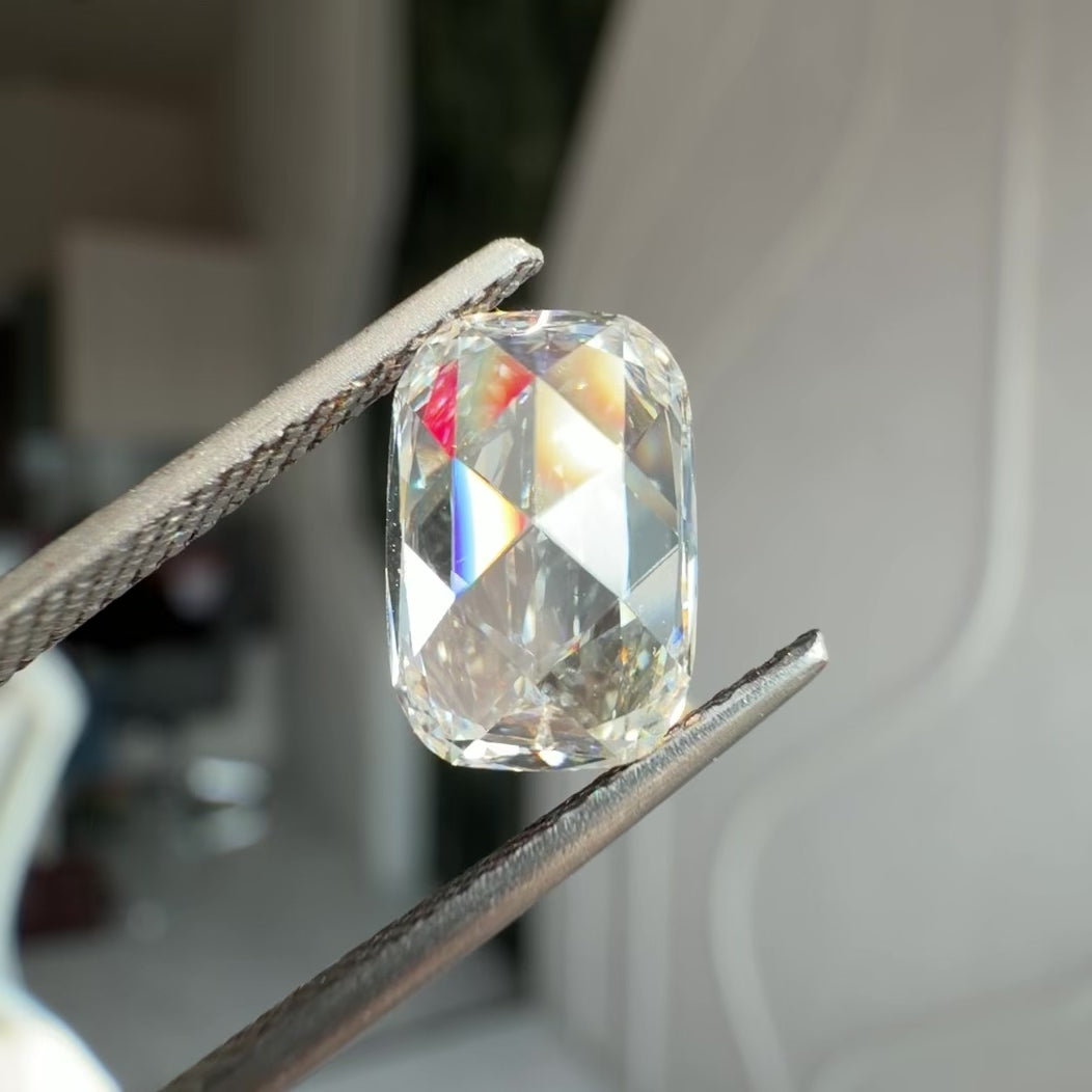 Cushion Rose cut Diamond
