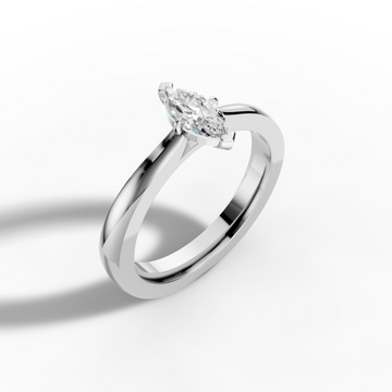 Marquise Solitaire Ring