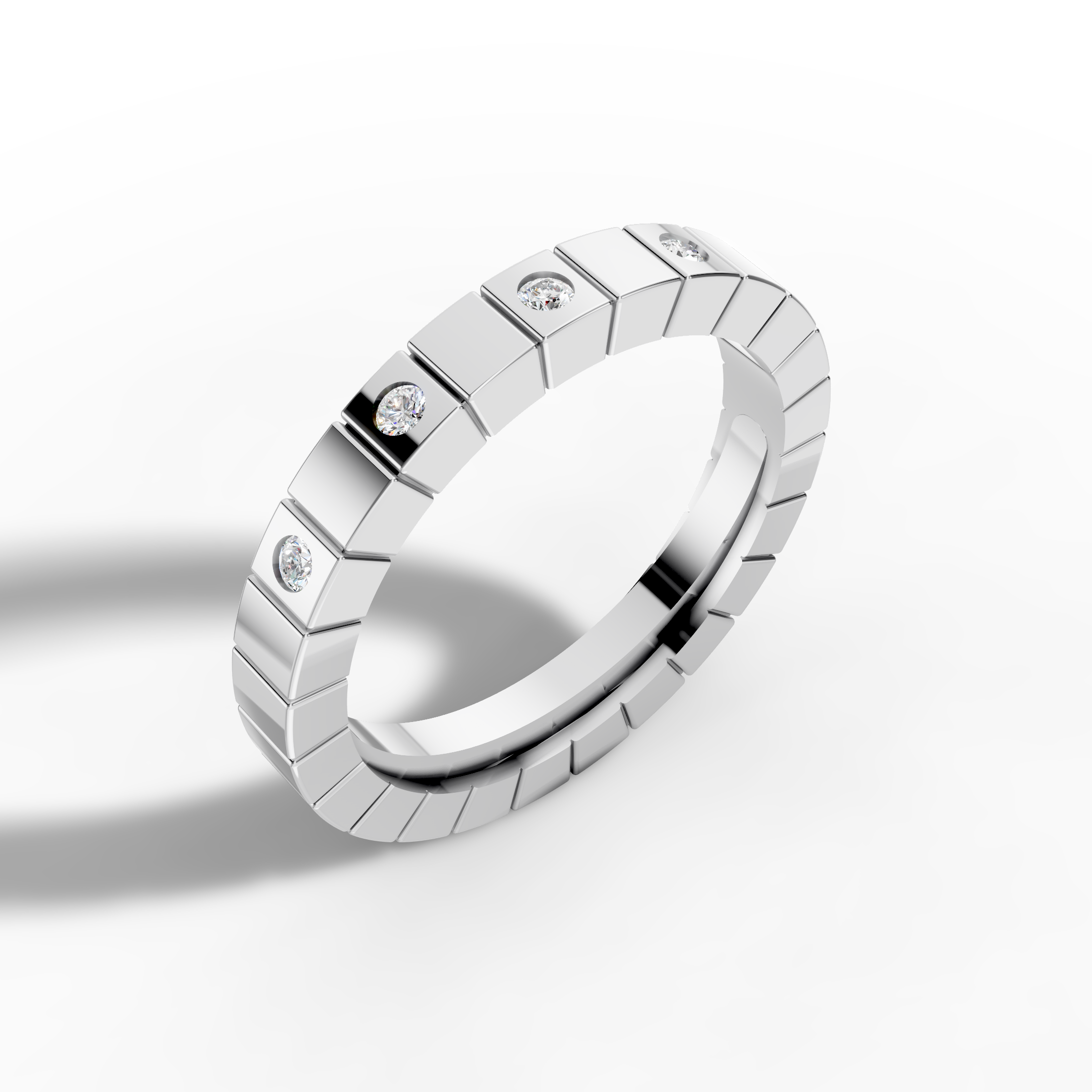 Textured Flush Ring