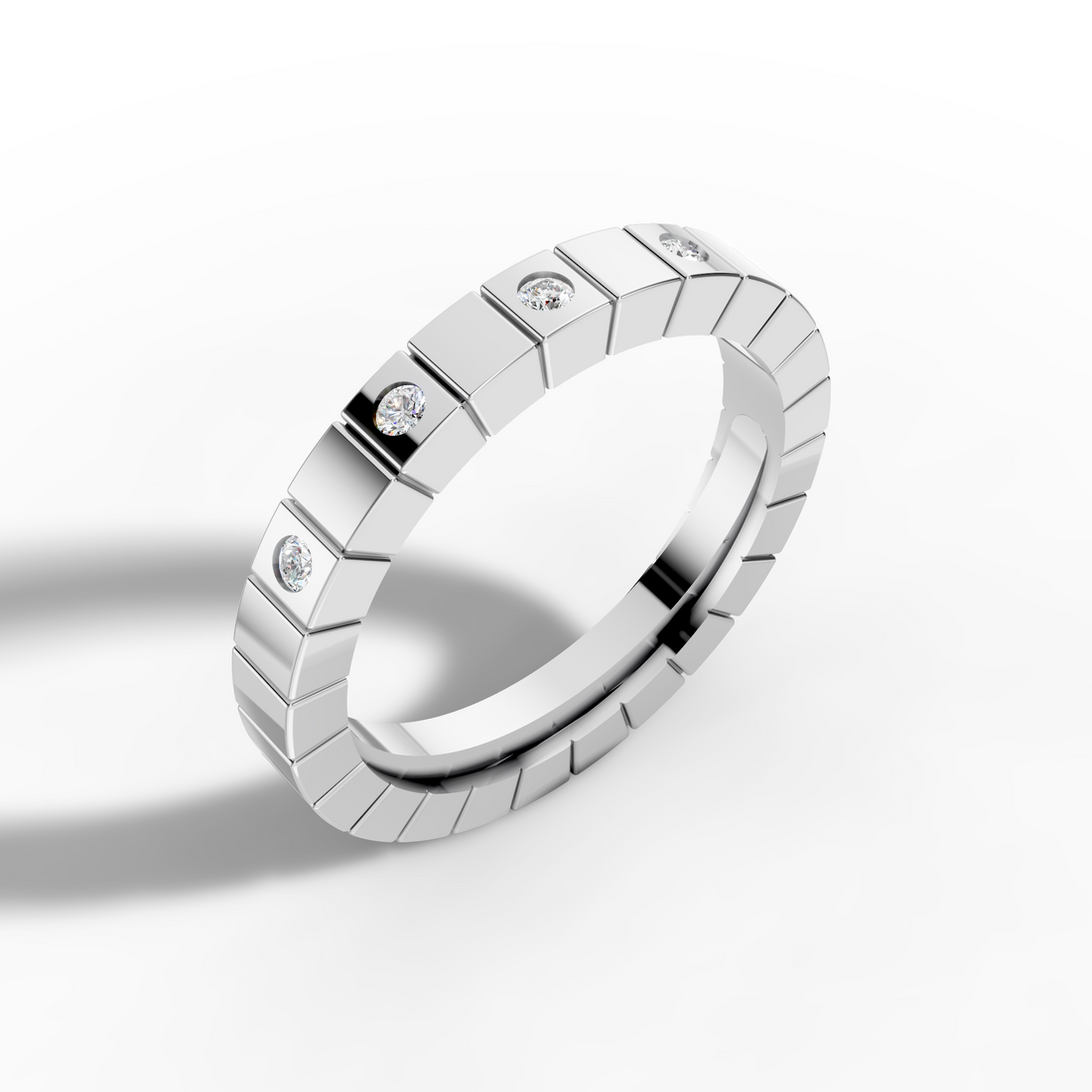Textured Flush Ring