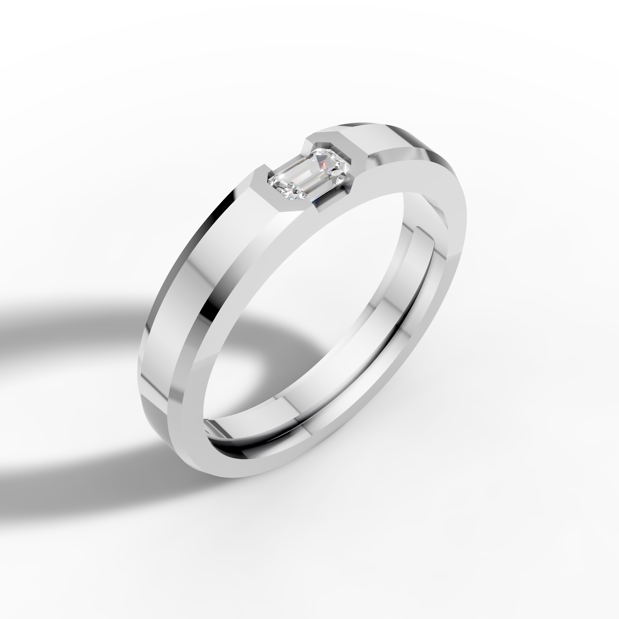 Chunky Emerald Ring