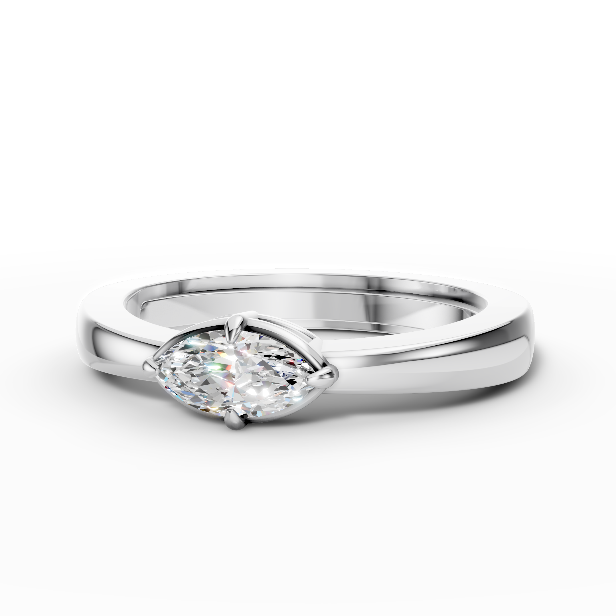 East-West Marquise Ring