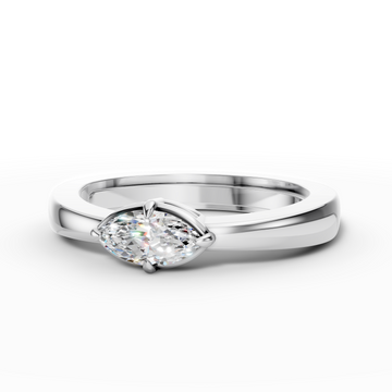 East-West Marquise Ring