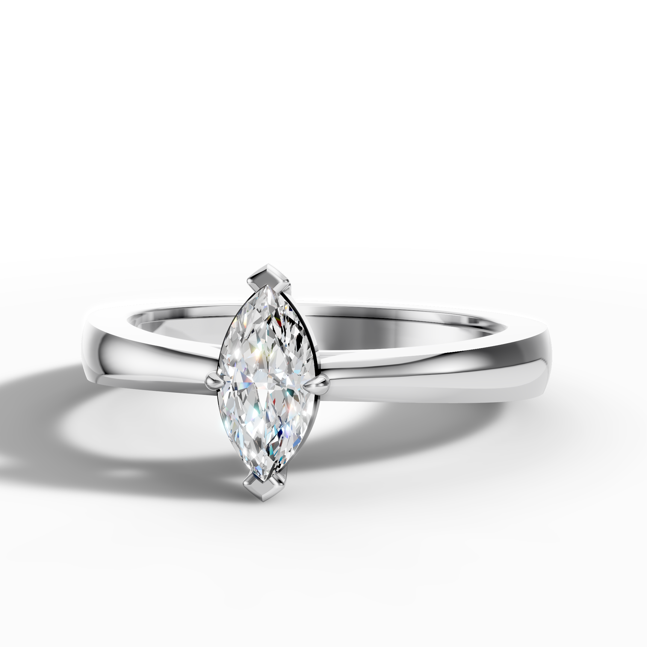 Marquise Solitaire Ring