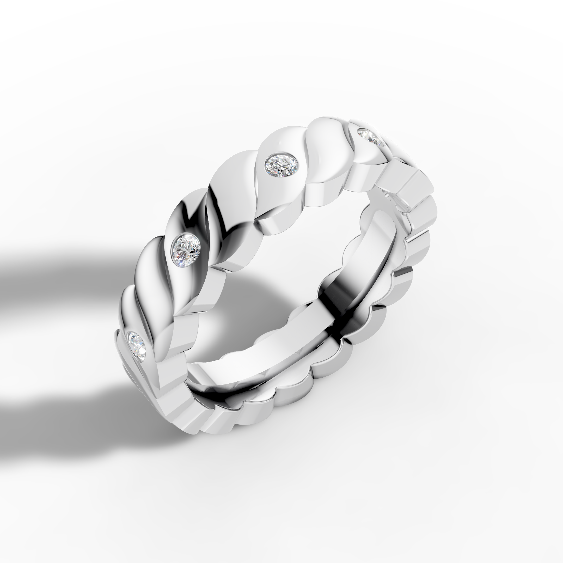 Braided Flush Ring