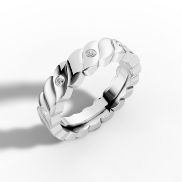 Braided Flush Ring