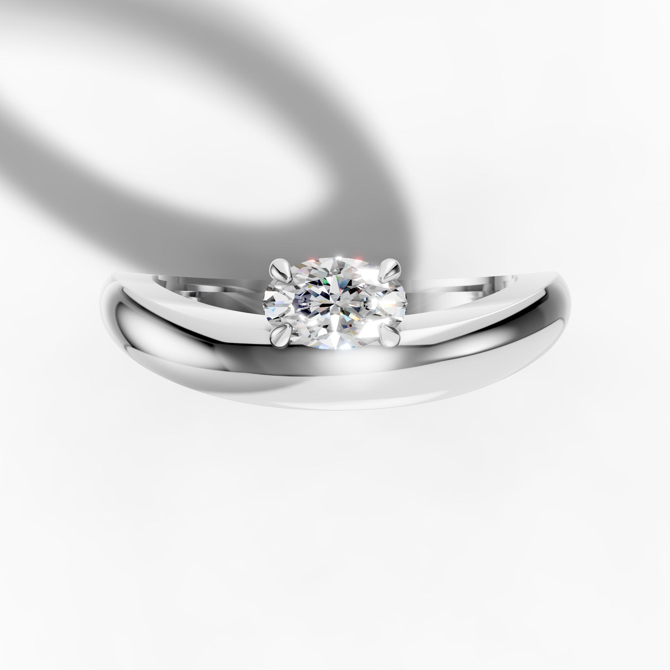 Bubble Oval Ring