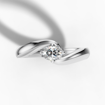 Sleeping Oval Ring