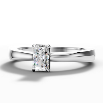 Radiant Solitaire Ring